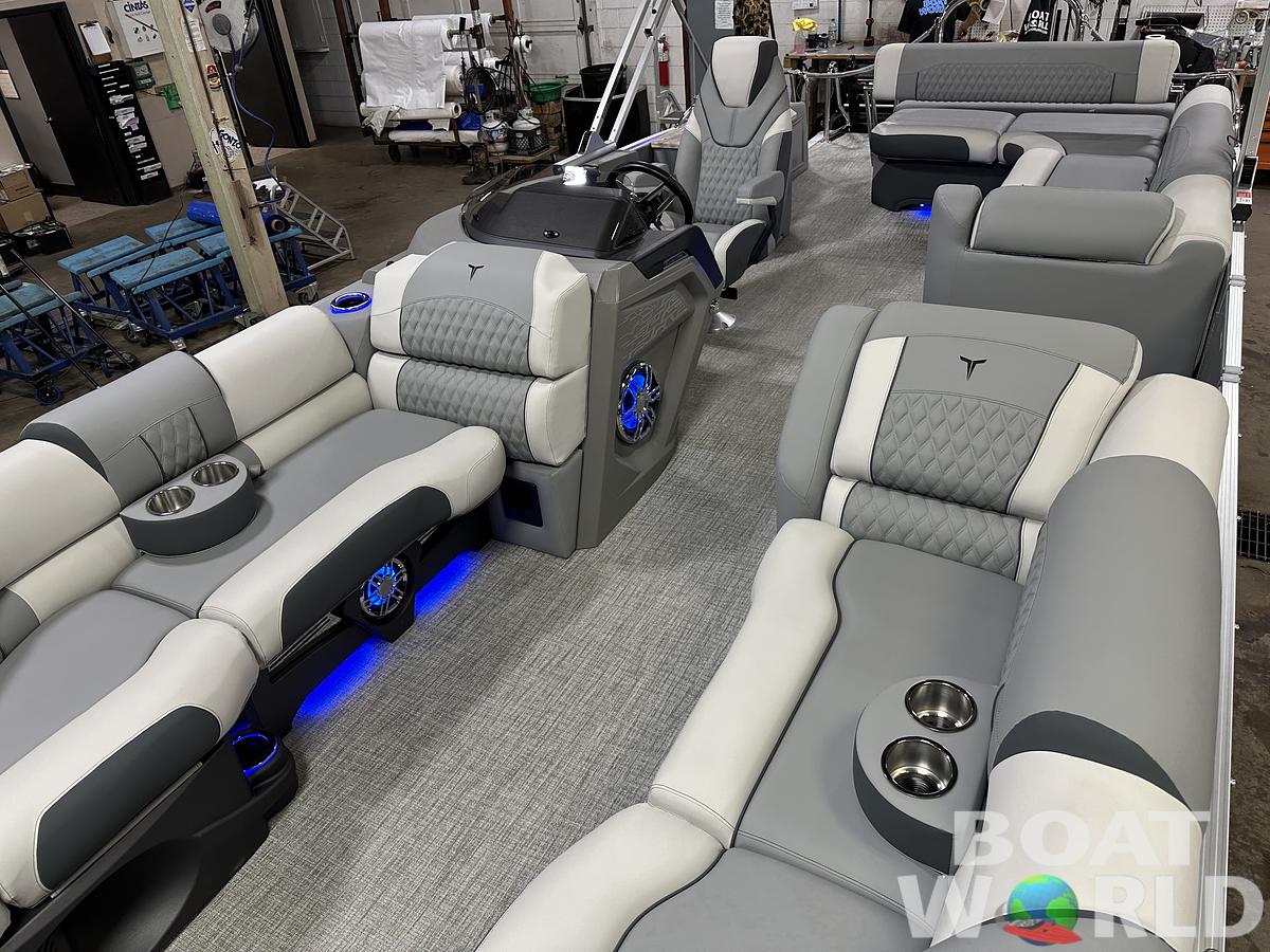 2025 Tahoe Pontoons Cascade 2385 Cruise Rear Bench (CRB) & Honda 4-Stroke EFI