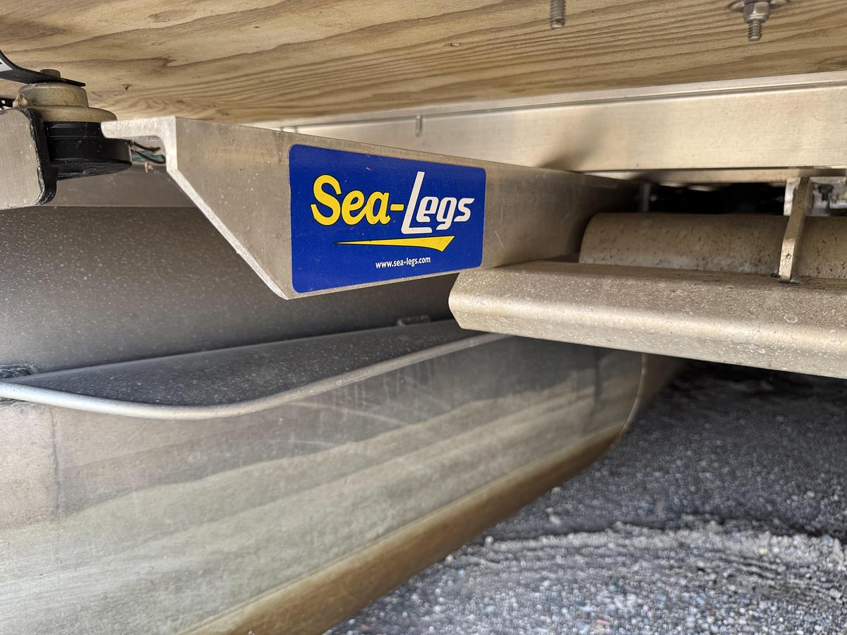 Used 2017 Palm Beach Cast Master 200 Pontoon WITH Sea Legs