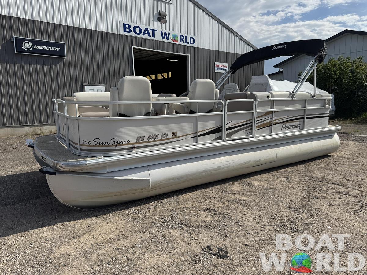 Used 2009 Premier 220 SunSpree DL Pontoon