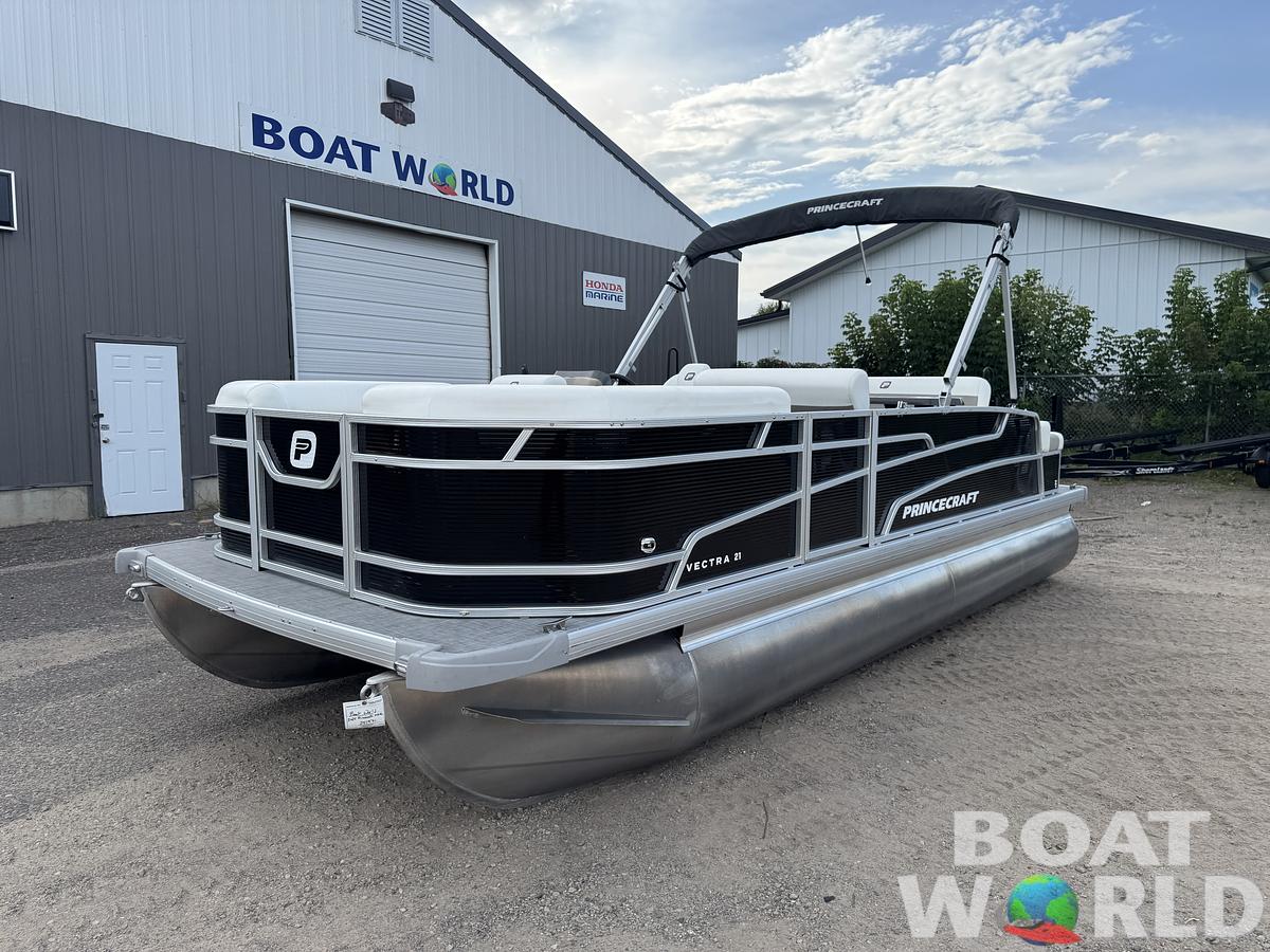 Used 2024 Princecraft Vectra 21 RL Dinette Swingback Pontoon