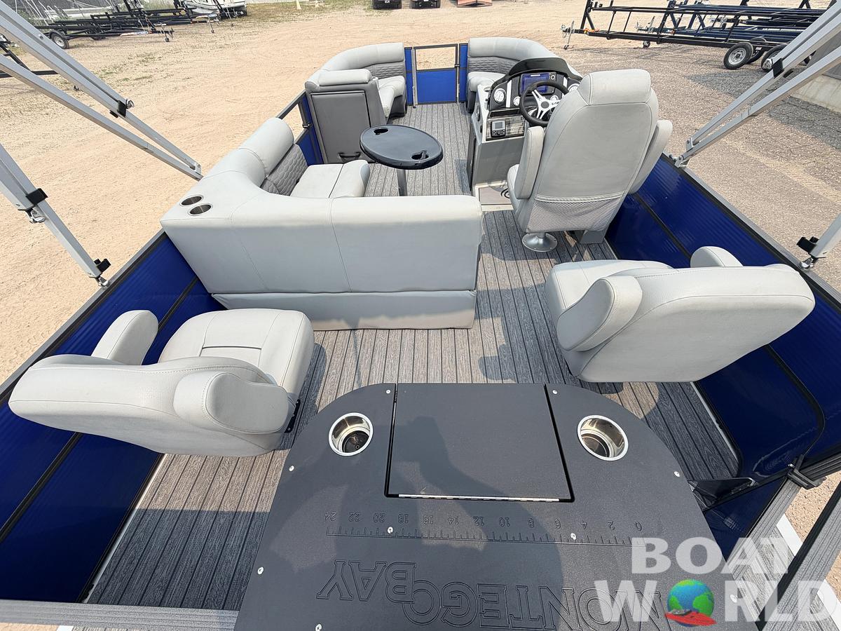 Used 2021 Montego Bay 8522 Fish & Cruise Deluxe Pontoon & 90HP Honda 4Stroke -$29,995