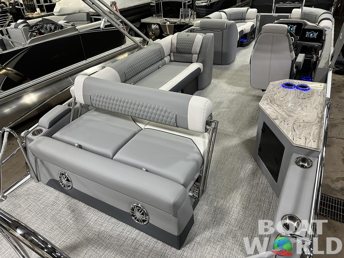 2025 Tahoe Pontoons Cascade 2385 Cruise Rear Bench (CRB) & Honda 4-Stroke EFI