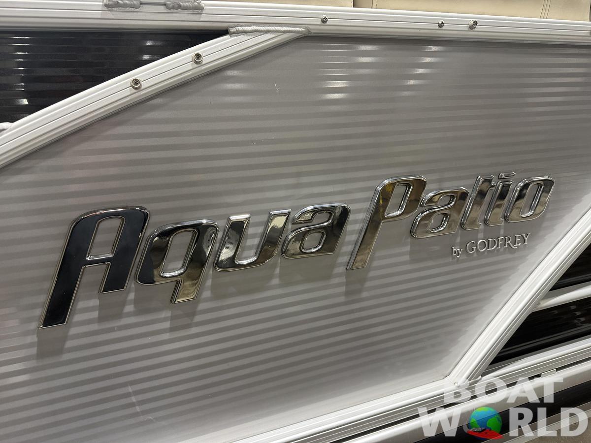 Used 2016 Aqua Patio 20' Cruise Pontoon & 90HP