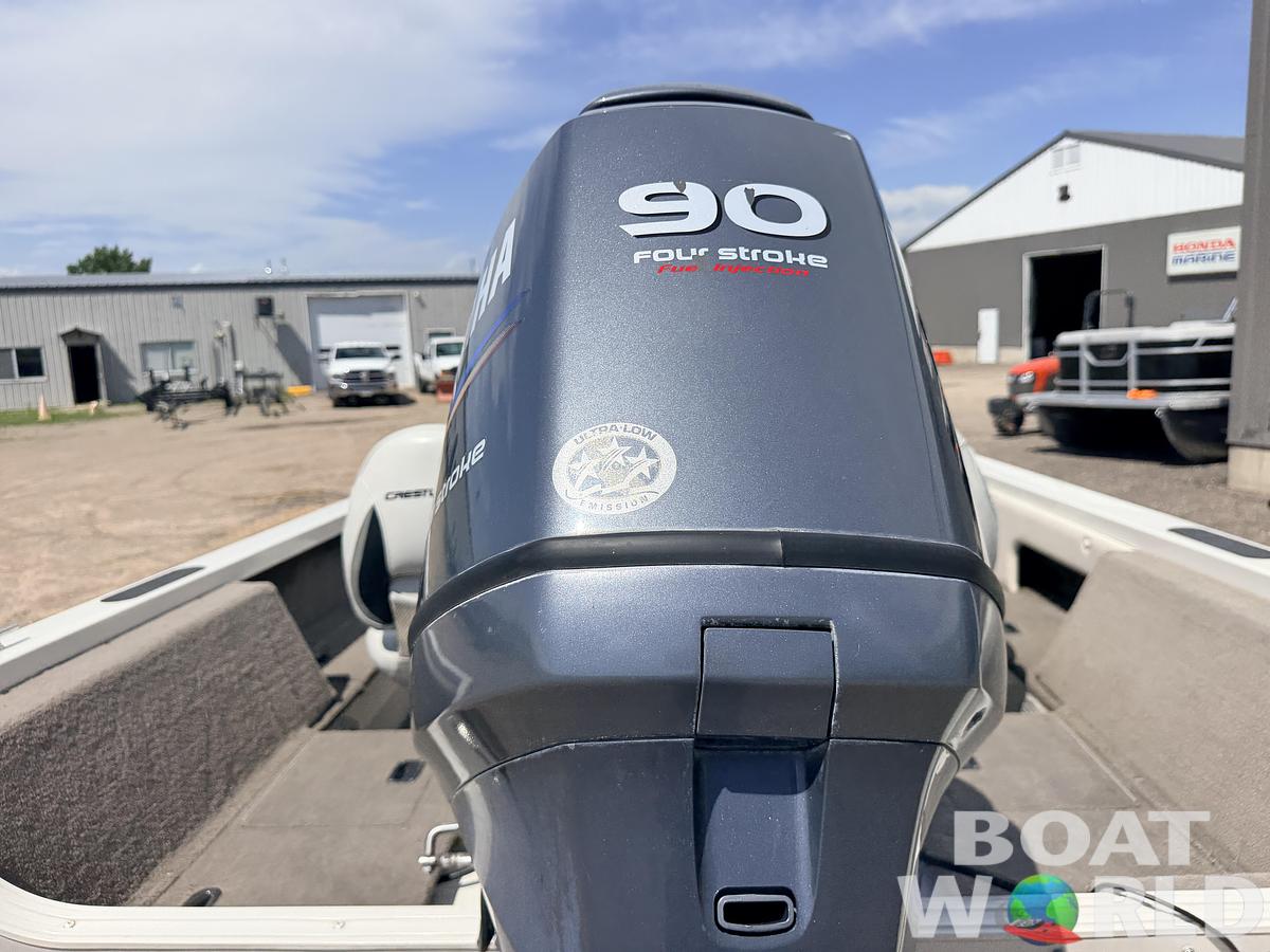 Used 2008 Crestliner 1750 Fish Hawk & 90HP Yamaha 4Stroke - $12,995