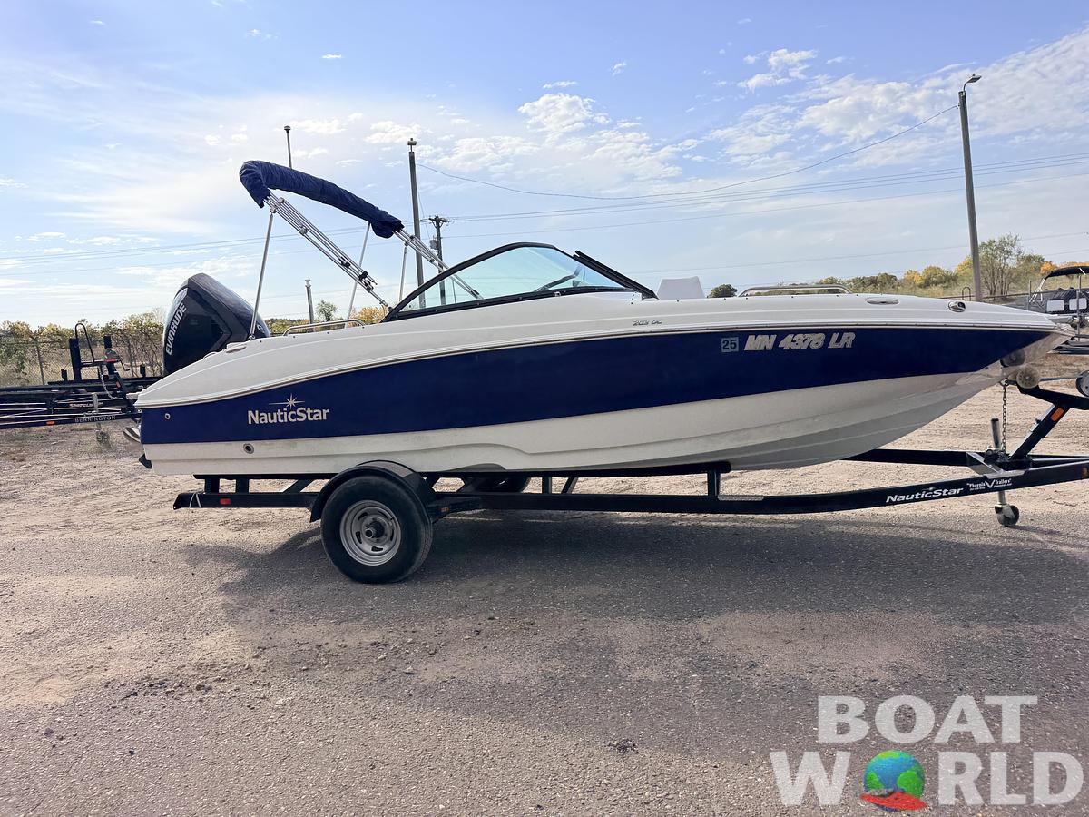 Used 2017 Nautic Star 203 DC Sport Deck &150HP Evinrude E-Tec -$24,995
