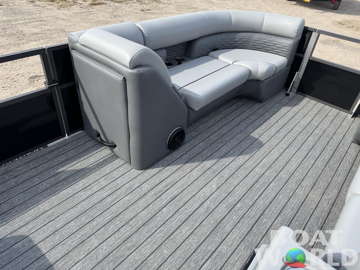 Used 2023 Montego Bay 8522 Quad Lounge Pontoon with 115HP Honda Fourstroke EFI