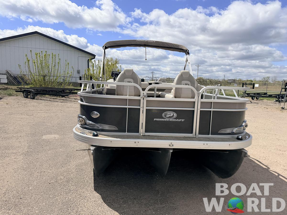 Used 2018 Princecraft Sportfisher 21 4-S Tritoon & 115HP Mercury ProXS -$32,995