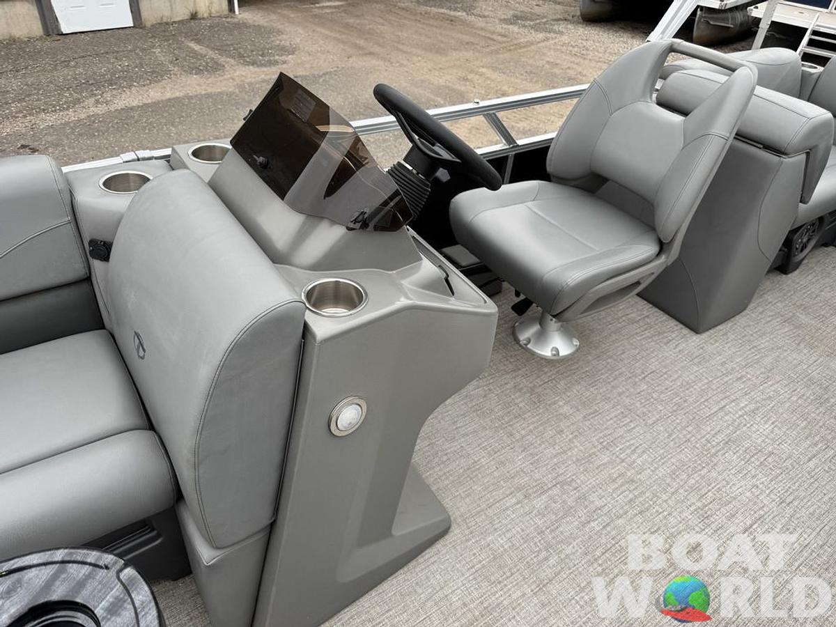 Used 2021 Tahoe Pontoons SLT 18' Quad Lounge & Honda 60HP 4-Stroke EFI