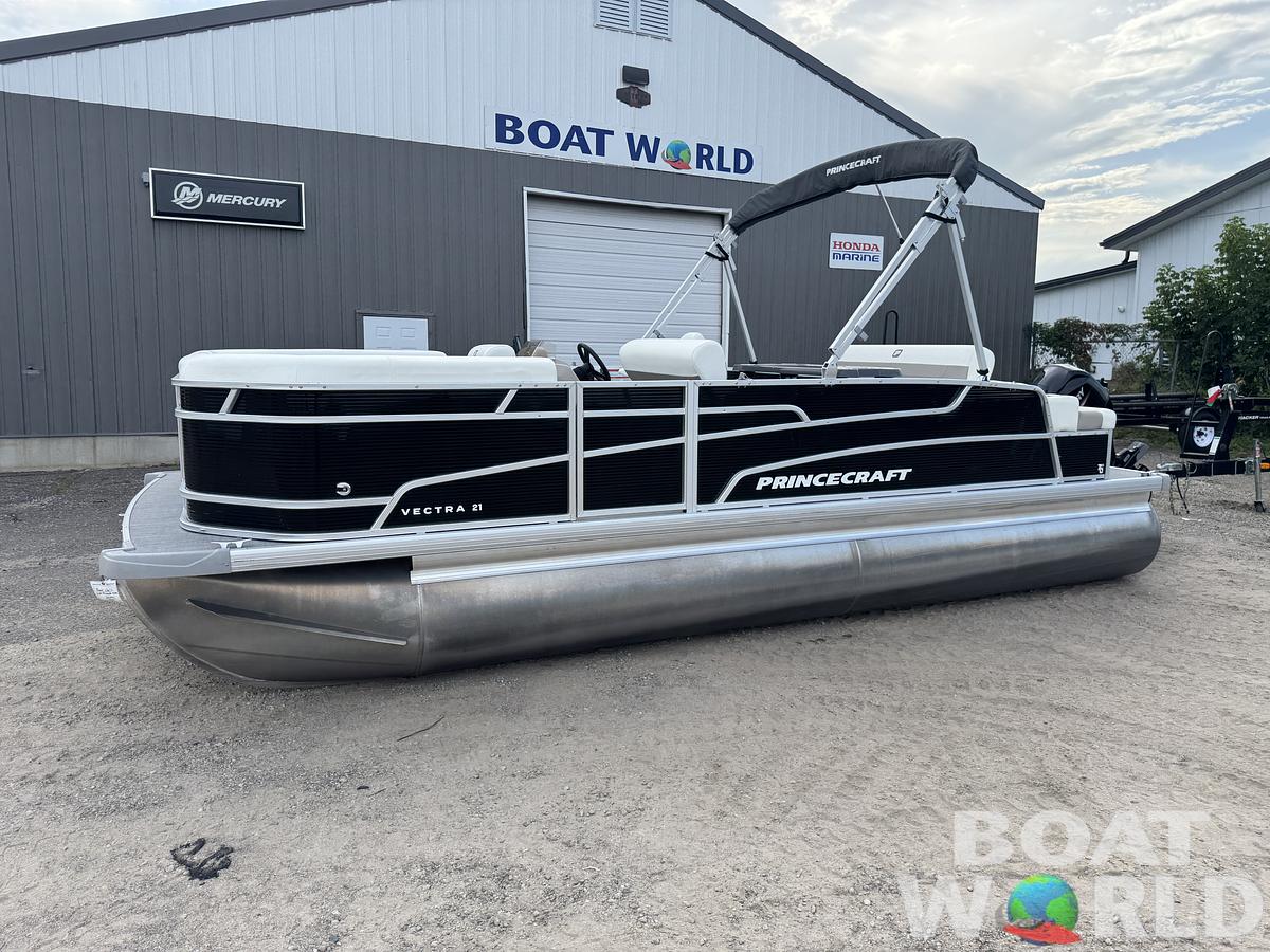 Used 2024 Princecraft Vectra 21 RL Dinette Swingback Pontoon