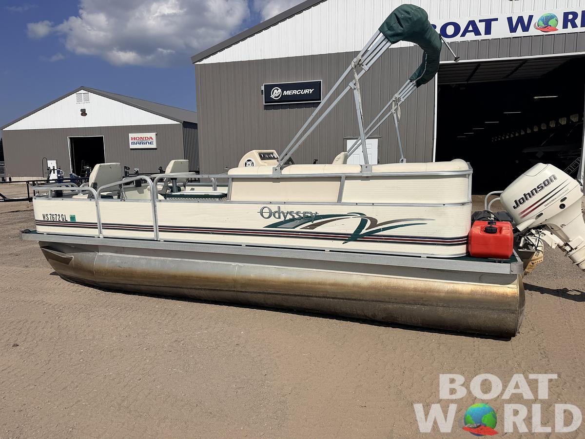Used 2003 Odyssey 1903 Fish & Cruise & 40HP Johnson 4Stroke -$10,995