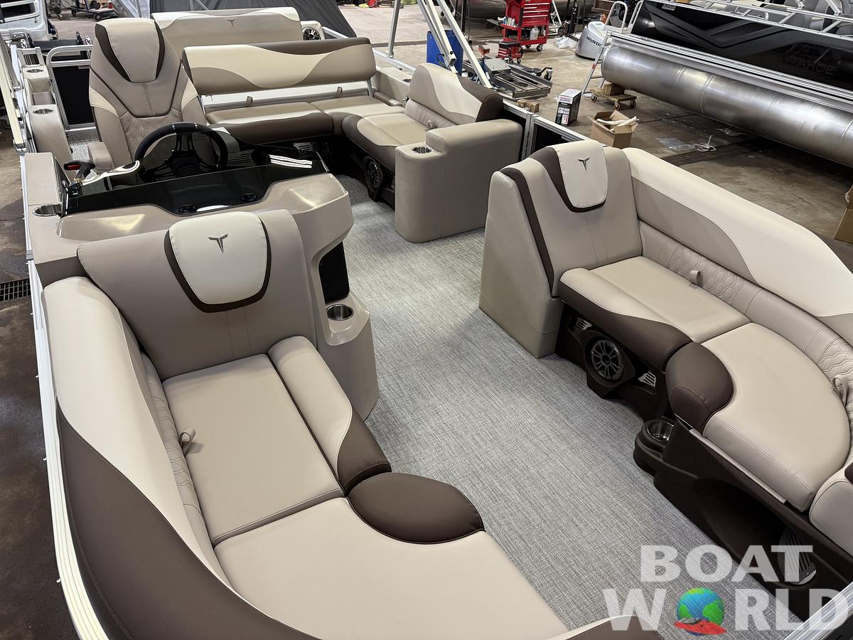 2025 Tahoe Pontoons LTZ 2385 Swingback (VRL) & Honda 4-Stroke EFI