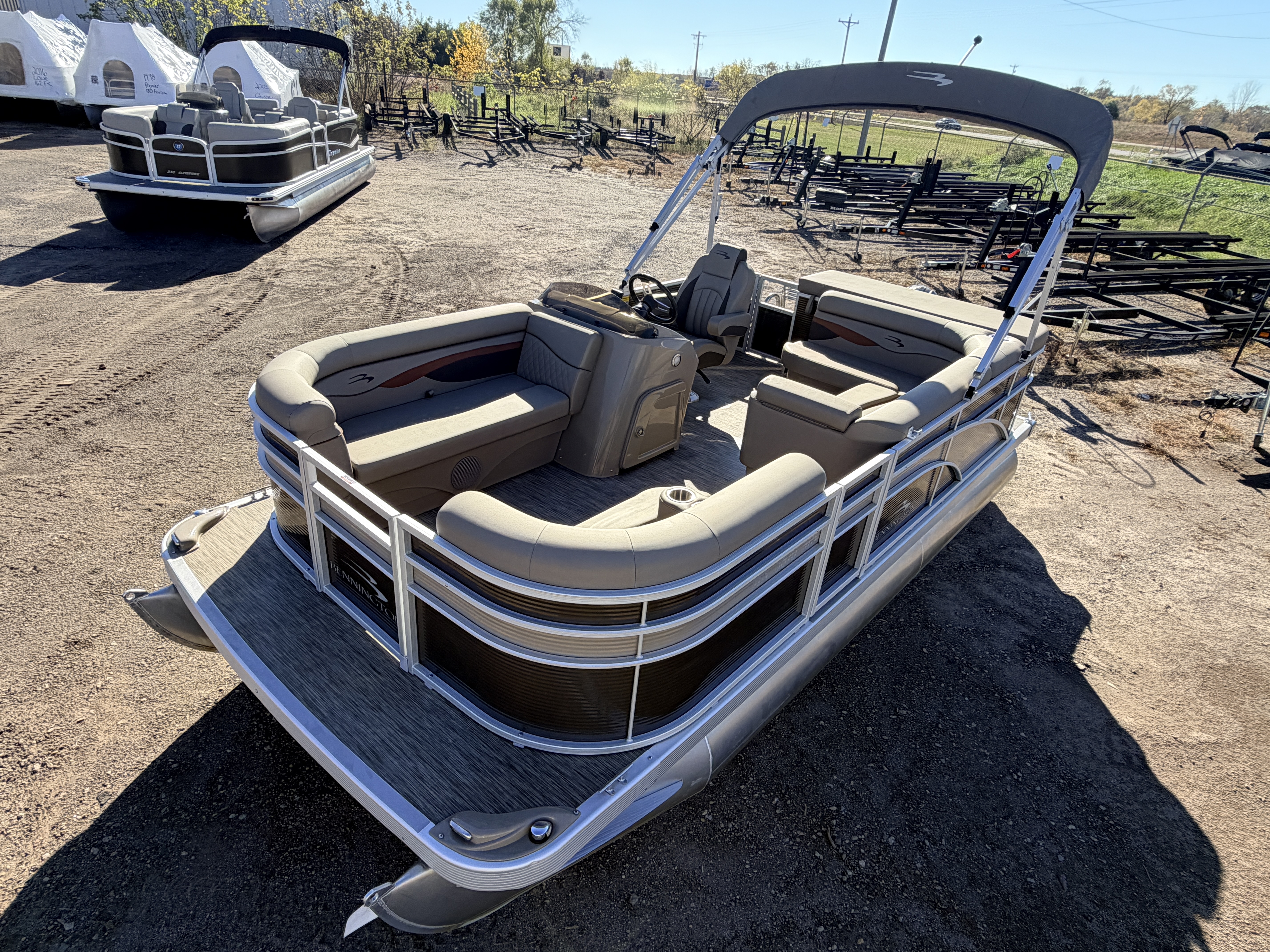 Used 2021 Bennington 188 SL & 50HP Yamaha 4Stroke -$24,995