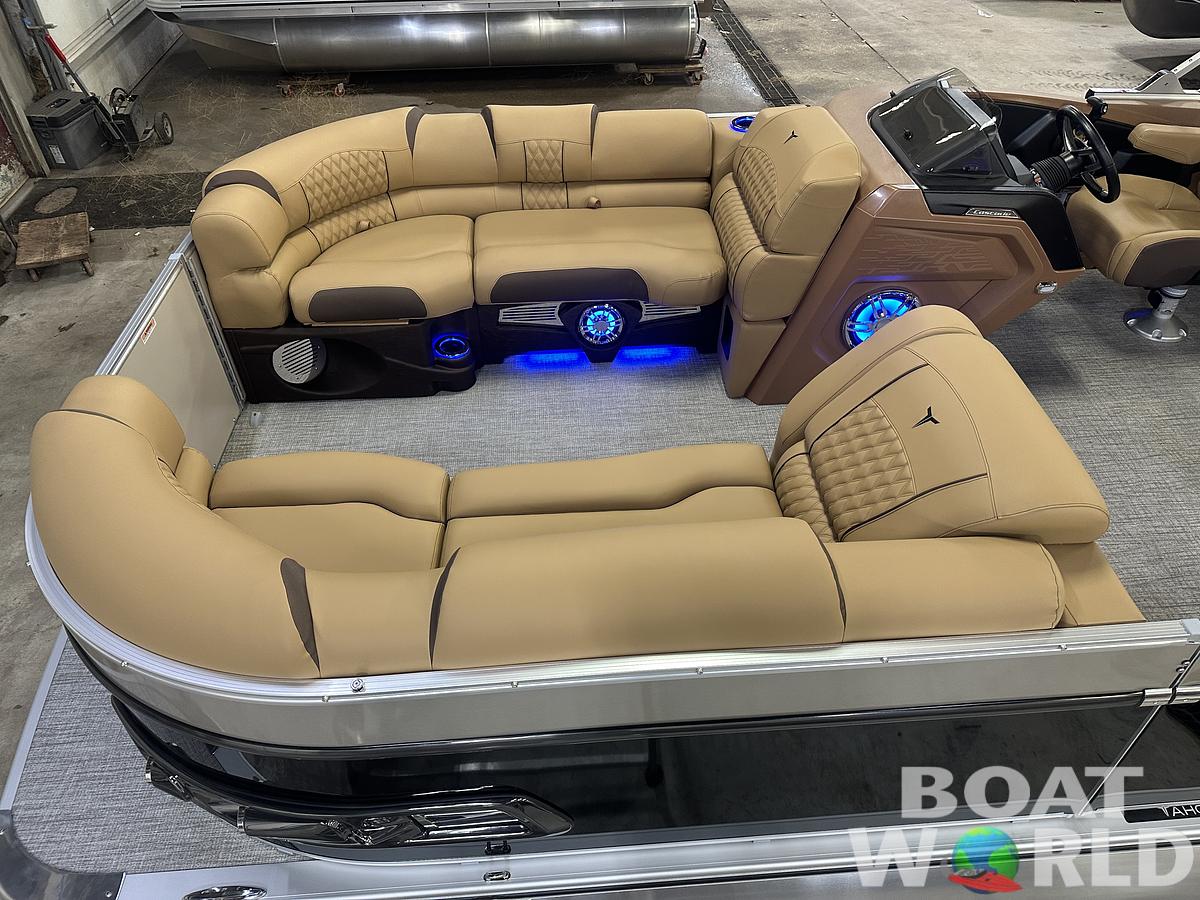 2025 Tahoe Pontoons Cascade 2385 Quad Lounge & Honda 4-Stroke EFI