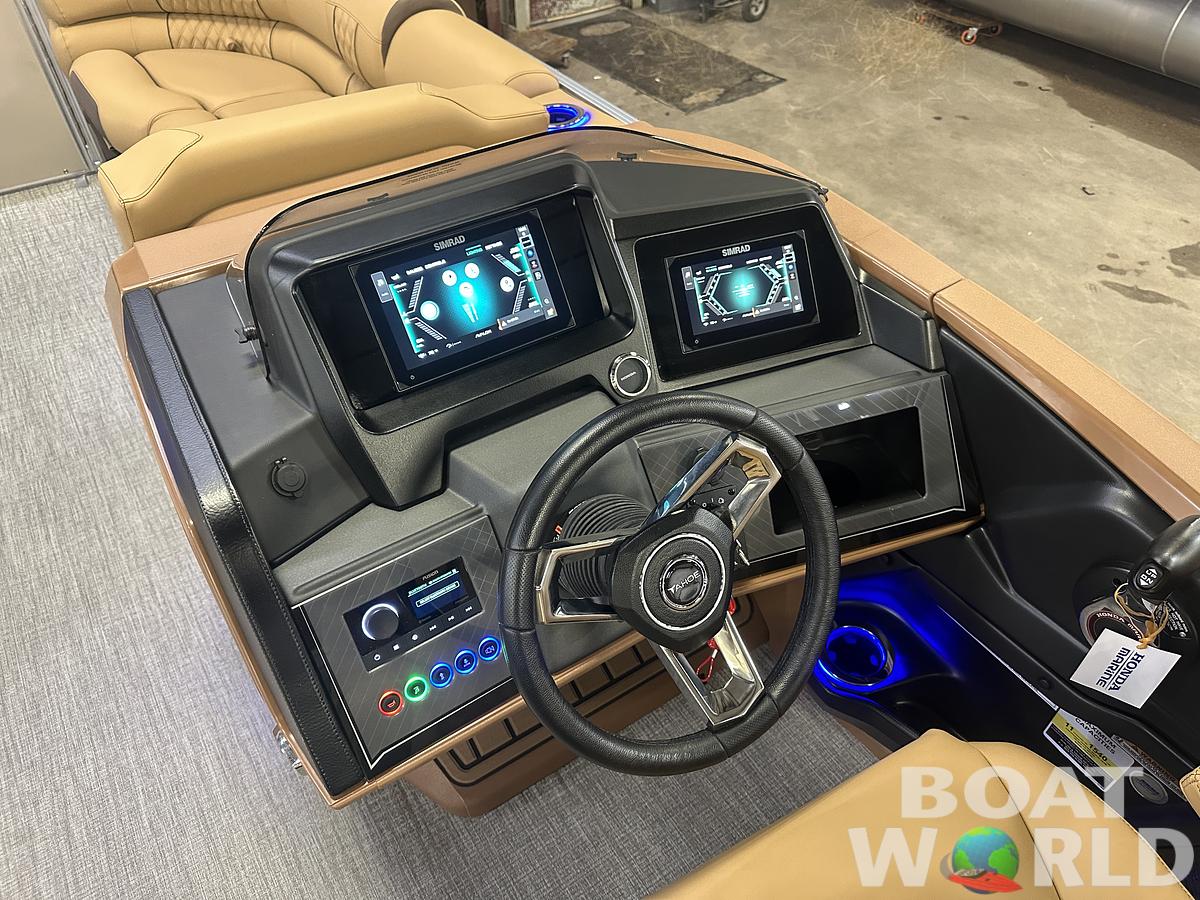 2025 Tahoe Pontoons Cascade 2385 Quad Lounge & Honda 4-Stroke EFI