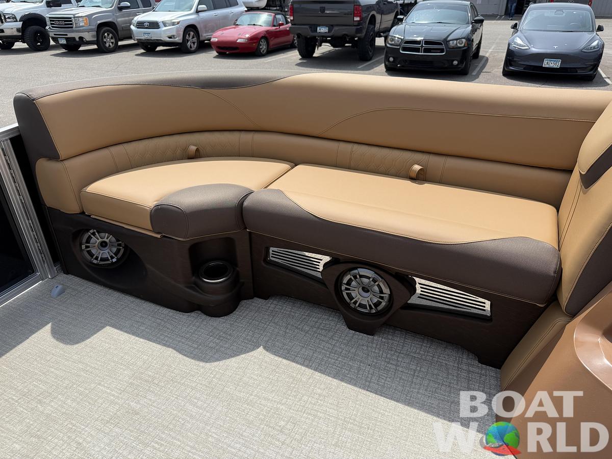 2025 Tahoe Pontoons LTZ 2385 Swingback (VRB) Tritoon & Honda 4-Stroke EFI