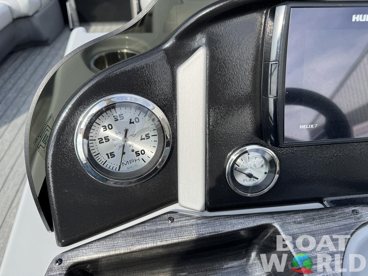 Used 2023 Montego Bay 8522 Quad Lounge Pontoon with 115HP Honda Fourstroke EFI