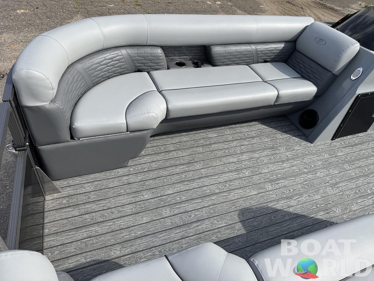 Used 2023 Montego Bay 8522 Quad Lounge Pontoon with 115HP Honda Fourstroke EFI