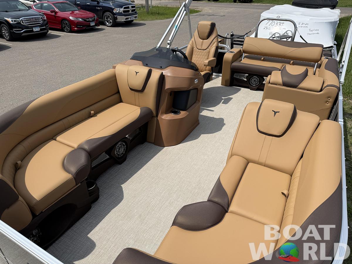 2025 Tahoe Pontoons LTZ 2385 Swingback (VRB) Tritoon & Honda 4-Stroke EFI