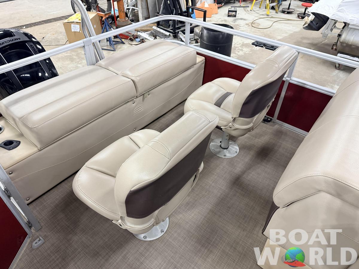 Used 2019 Sun Tracker  Fishin Barge 22 DLX XP3 Tritoon & 150HP Mercury 4Stroke - $39,995