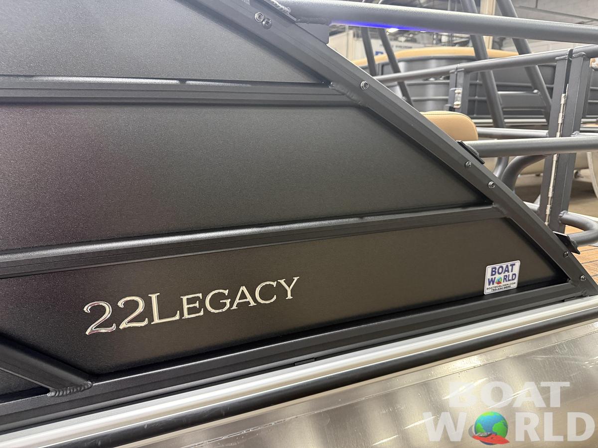 2027 Bentley Legacy 220 Swingback Pontoon & 4-Stroke Outboard $43995
