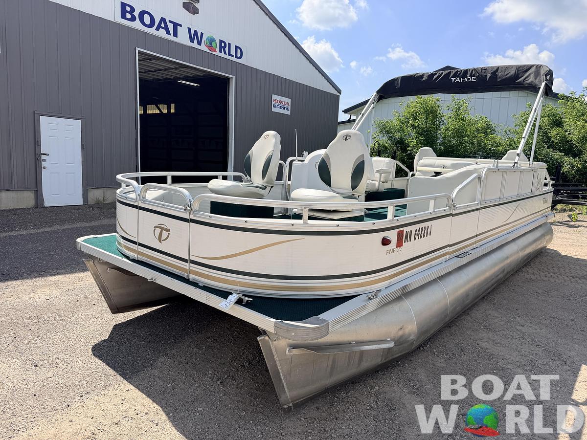 Used 2008 Tahoe Pontoons 22 Fish 'N Fun & (2021) 90HP Mercury 4Stroke EFI -$17,995