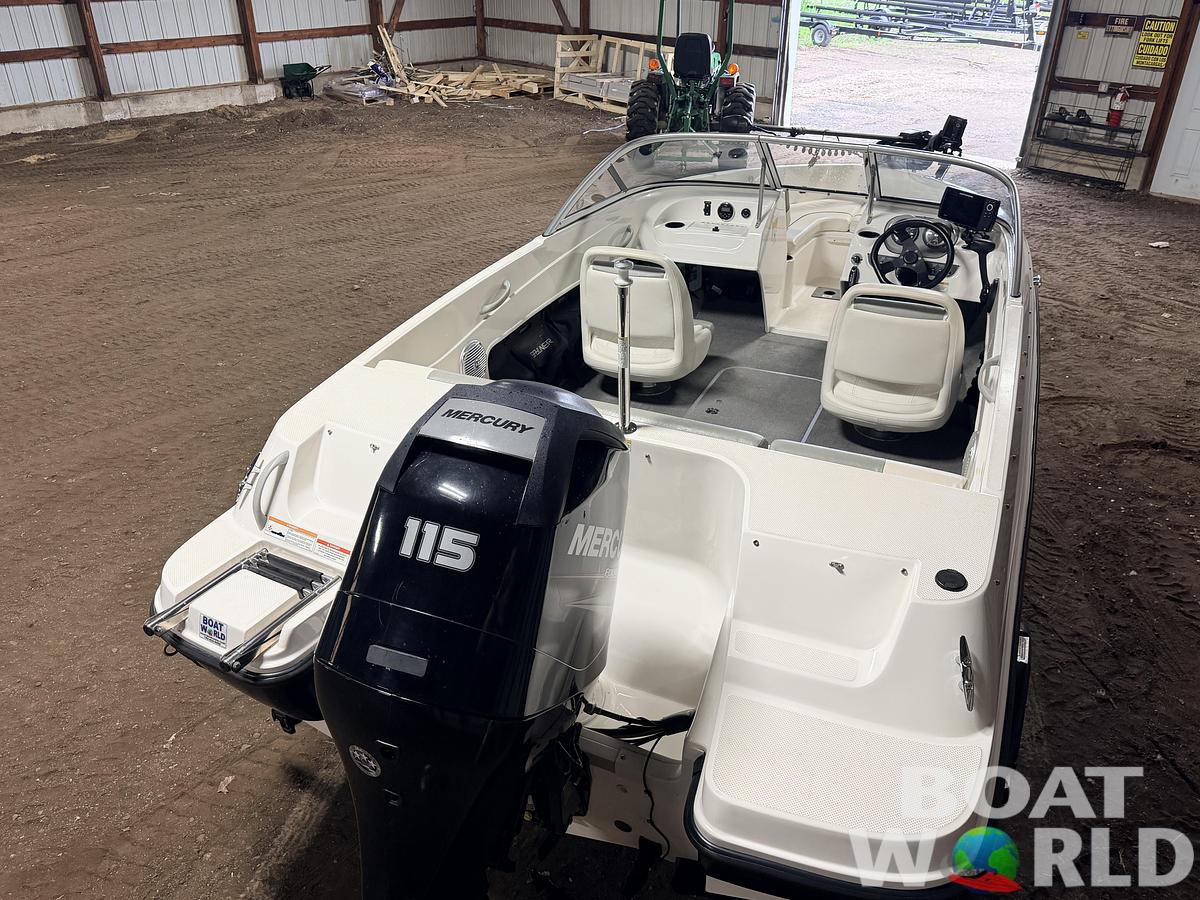 Used 2013 Bayliner 170 Fish & Ski with Single Axle Trailer & 115HP Mercury 4Stroke - $12,995
