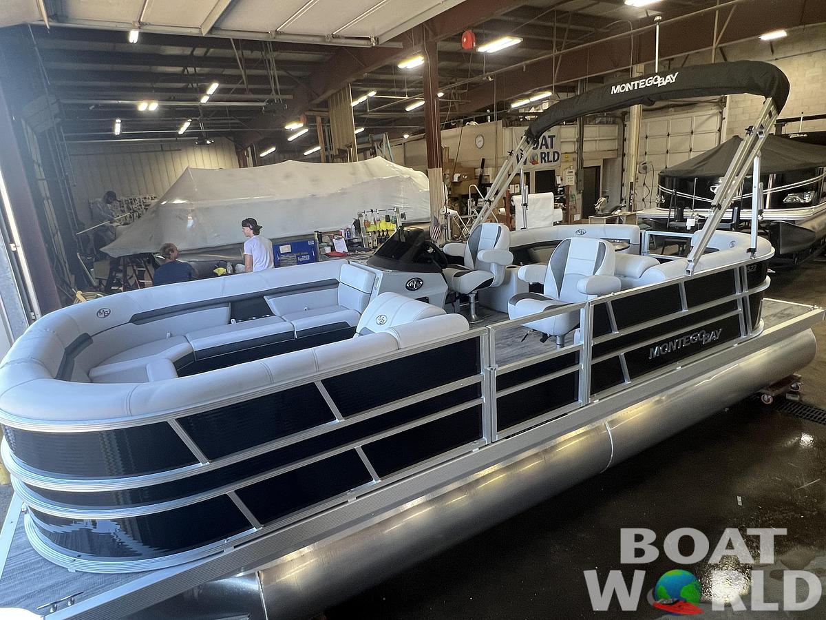 Used 2026 Montego Bay 8522 Quad Lounger BR Deluxe Pontoon