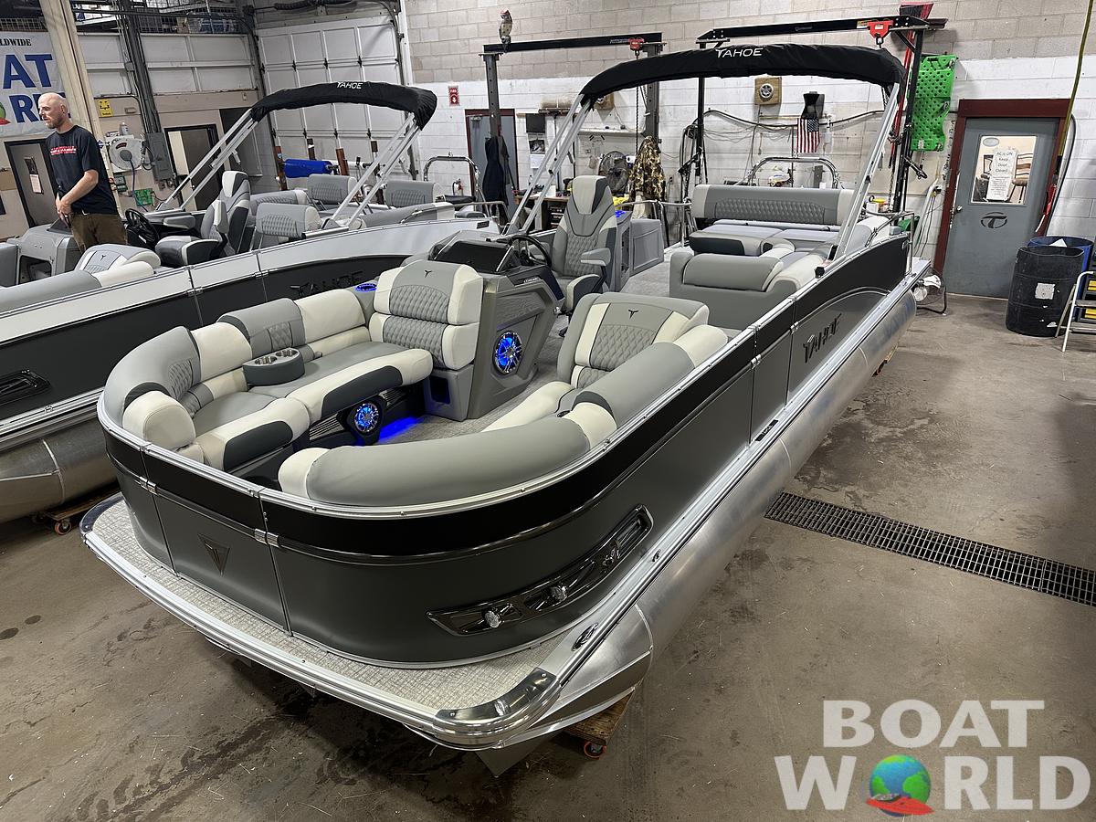 2025 Tahoe Pontoons Cascade 2385 Cruise Rear Bench (CRB) Tritoon & Honda 4-Stroke EFI