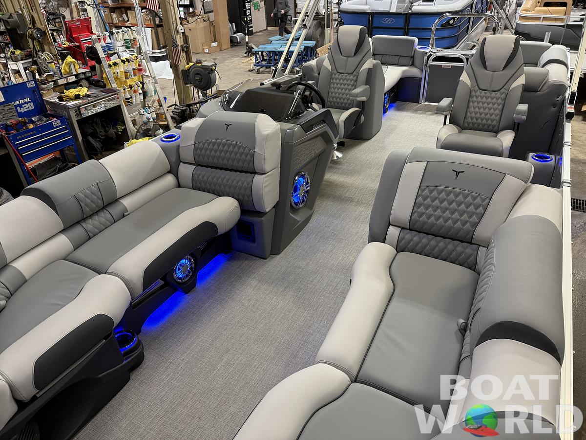 2025 Tahoe Pontoons Cascade 2385 Quad Lounge & Honda 4-Stroke EFI