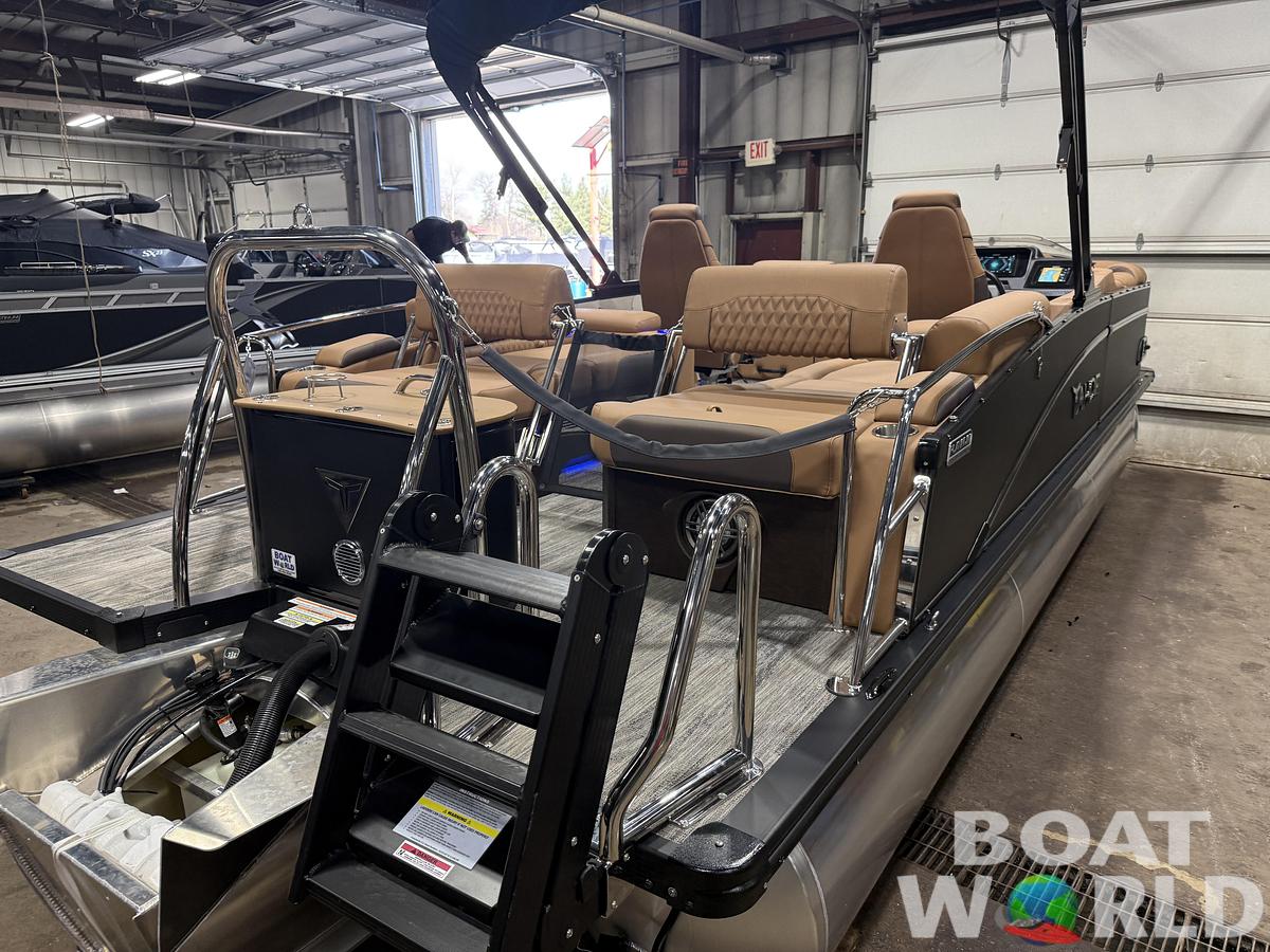 2026 Tahoe Cascade 2385 Quad Lounge Shift SS Tritoon $73995