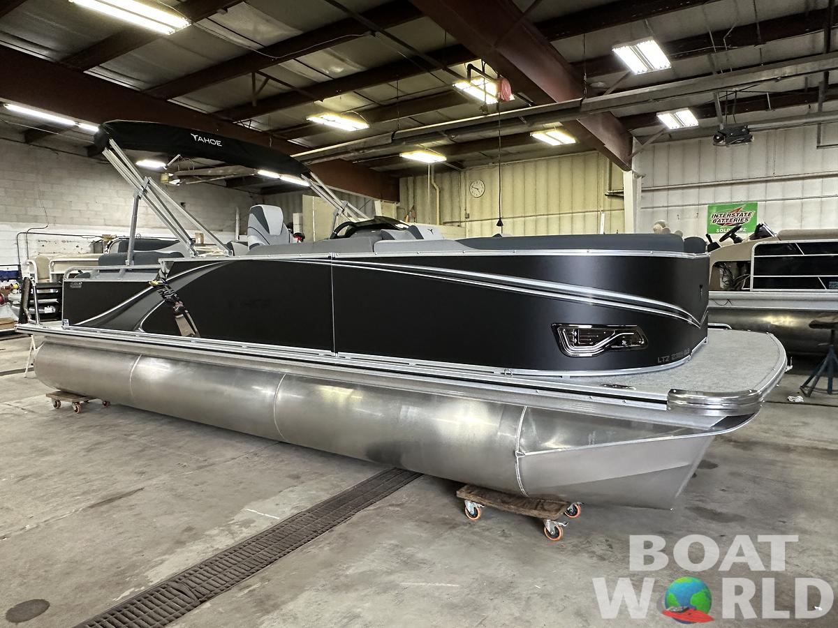 2025 Tahoe Pontoons LTZ 2385 Quad Lounge Shift Flip & Honda 4-Stroke EFI