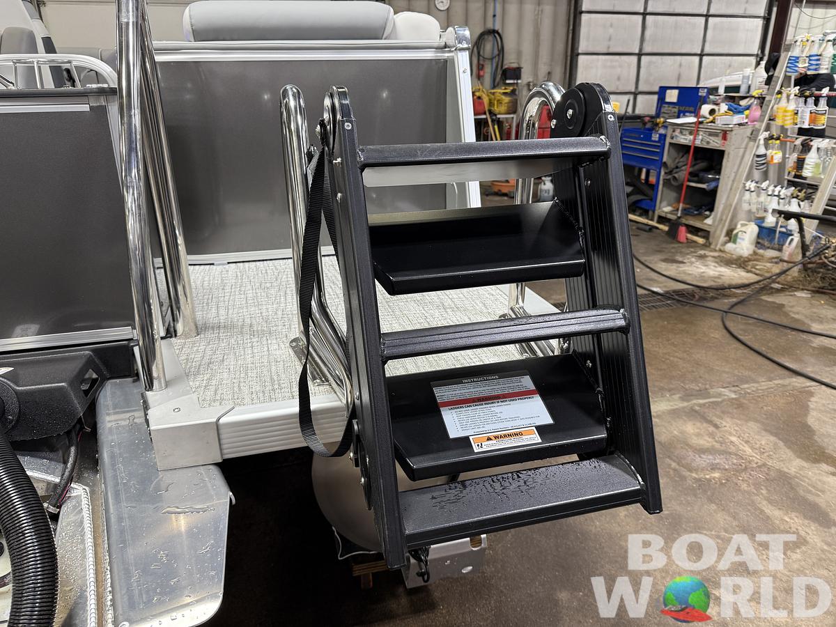 2025 Tahoe Pontoons Cascade 2385 Quad Lounge Tritoon & Honda 4-Stroke EFI