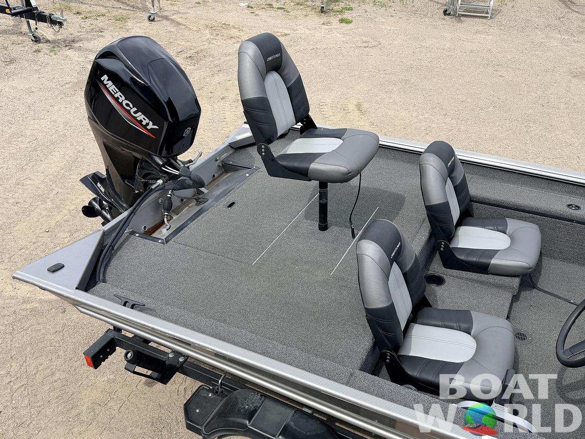Used 2021 Crestliner 1700 Ridge & 40HP Mercury 4Stroke - $15,995