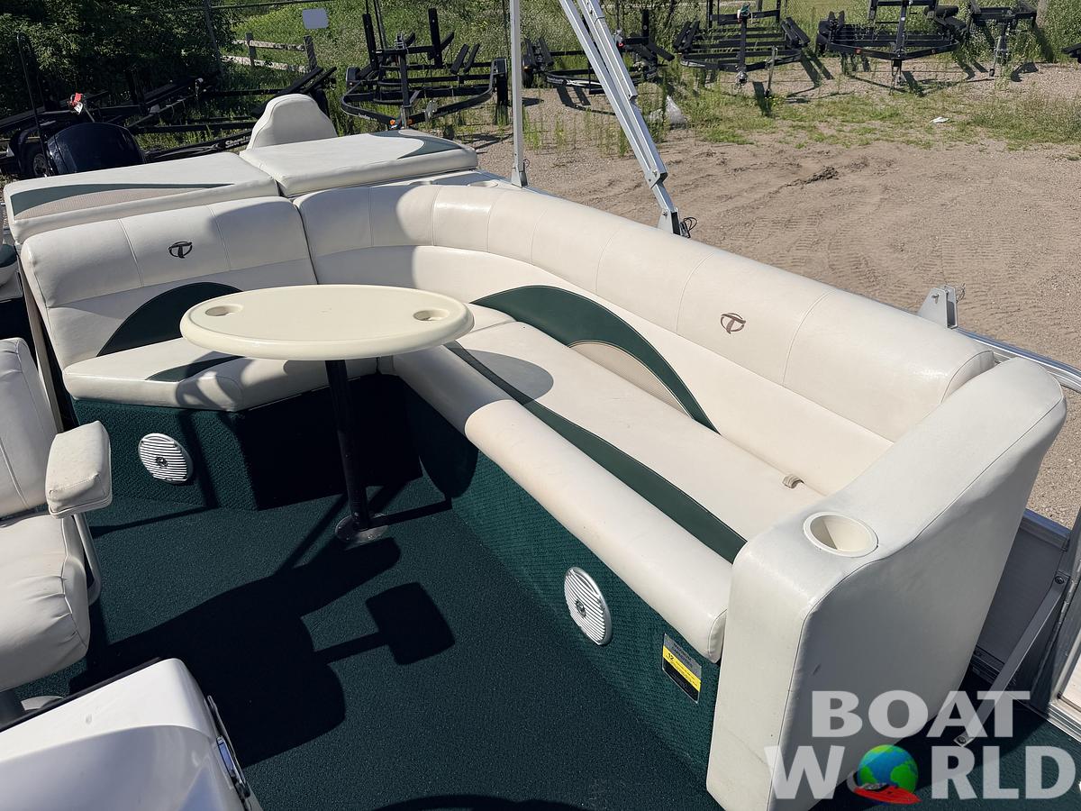 Used 2008 Tahoe Pontoons 22 Fish 'N Fun & (2021) 90HP Mercury 4Stroke EFI -$17,995