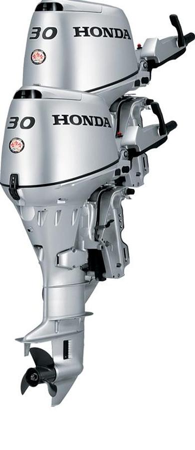 2025 Honda Marine 30HP 4-stroke Tiller Outboard New