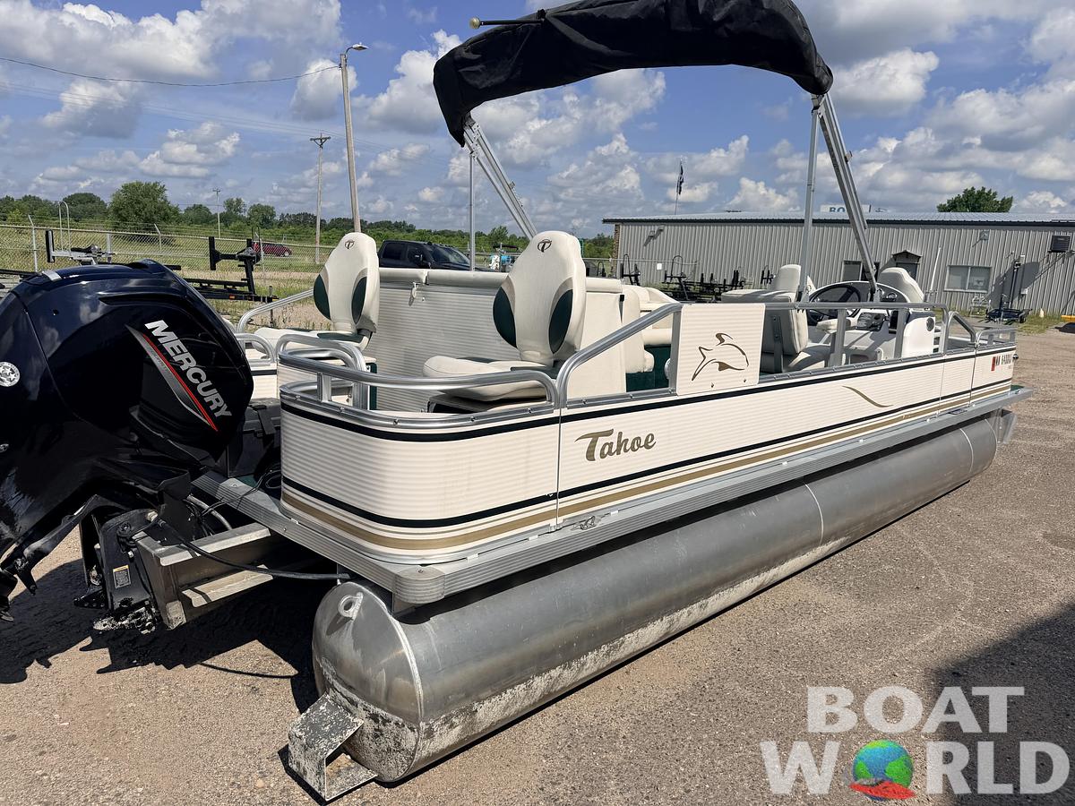 Used 2008 Tahoe Pontoons 22 Fish 'N Fun & (2021) 90HP Mercury 4Stroke EFI -$17,995