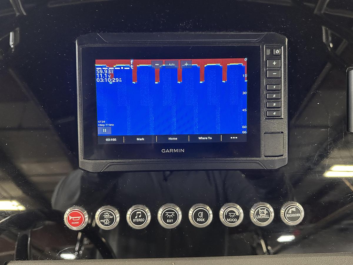 2025 Tahoe Pontoons GEOfish CRF 2585 Tritoon & 225HP Outboard