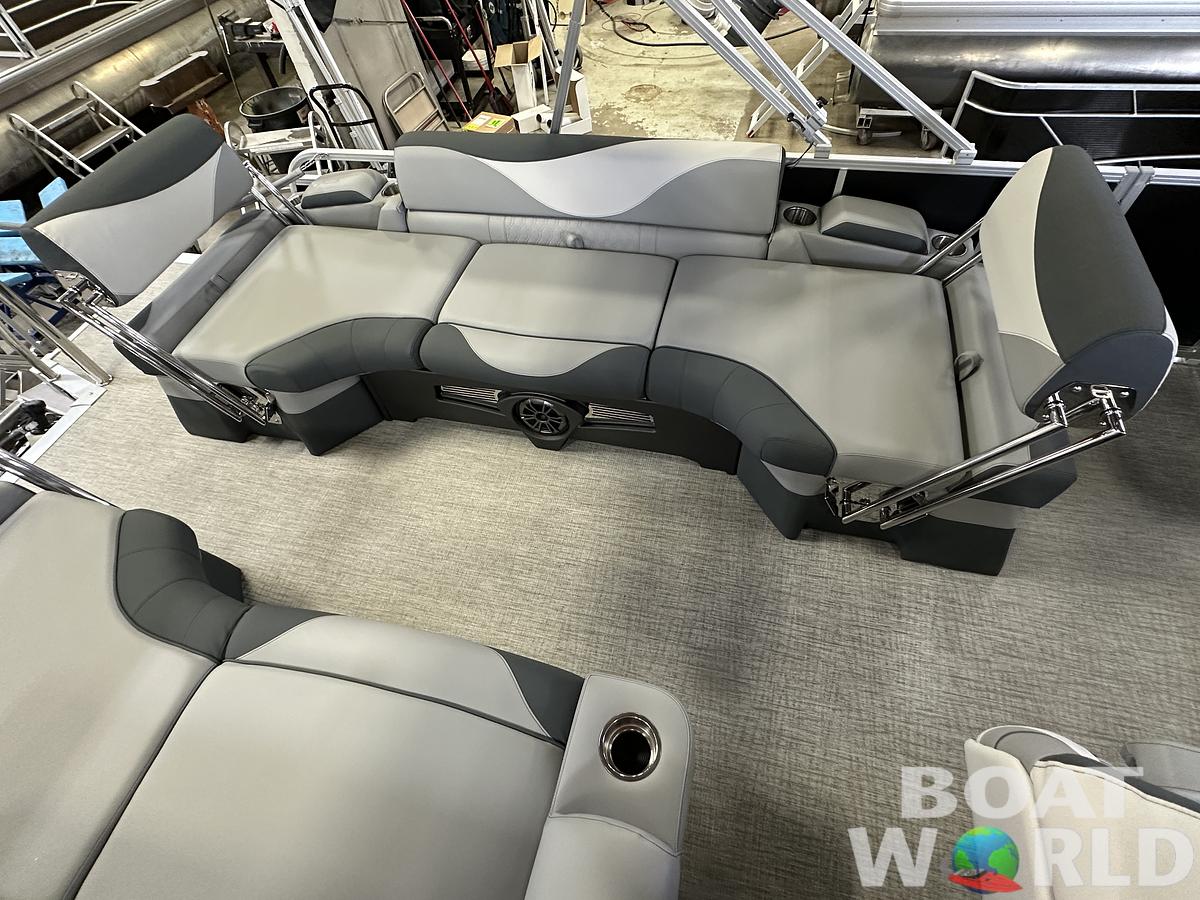 2025 Tahoe Pontoons LTZ 2385 Quad Lounge Shift Flip & Honda 4-Stroke EFI