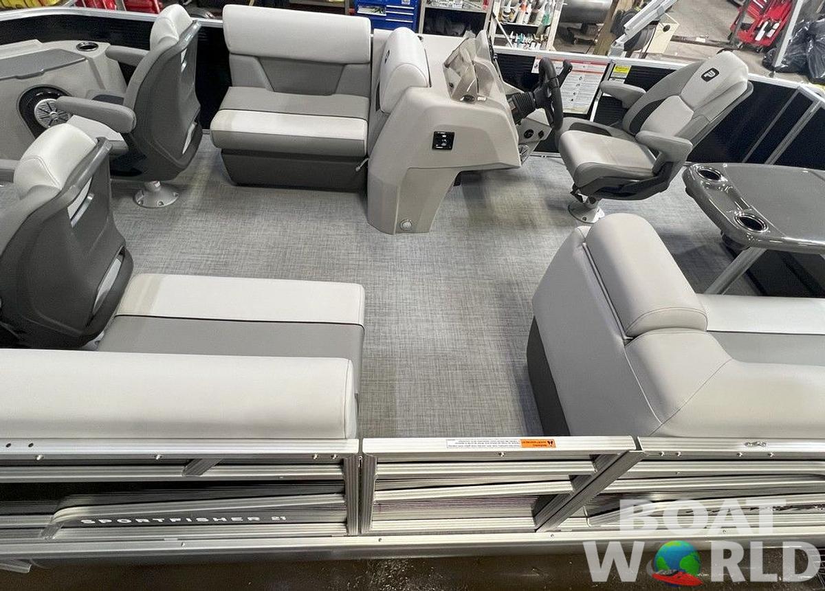 2025 Princecraft 21 Sportfisher 2-S Pontoon & Mercury 4-Stroke EFI