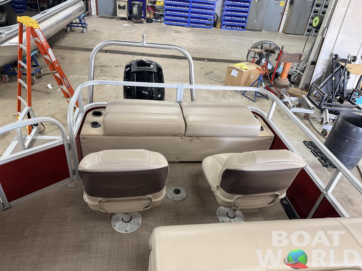 Used 2019 Sun Tracker  Fishin Barge 22 DLX XP3 Tritoon & 150HP Mercury 4Stroke - $39,995