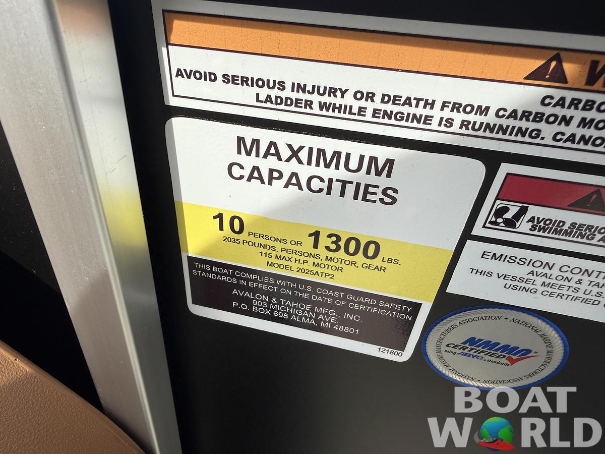 2026 Tahoe LTZ 2185 Cruise Pontoon