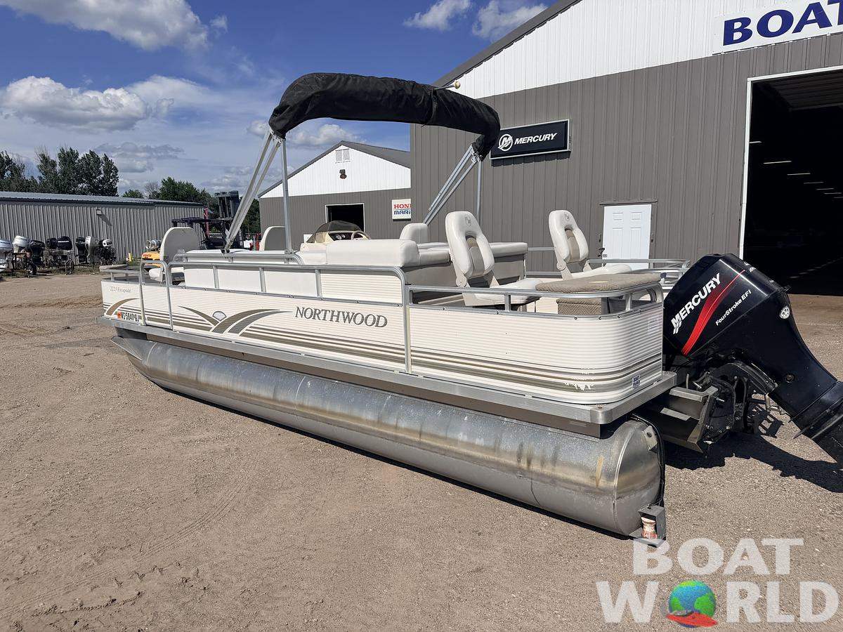 Used 2002 Northwoods 2223 Escapade & 40HP Mercury Bigfoot 4Stroke -$13,995