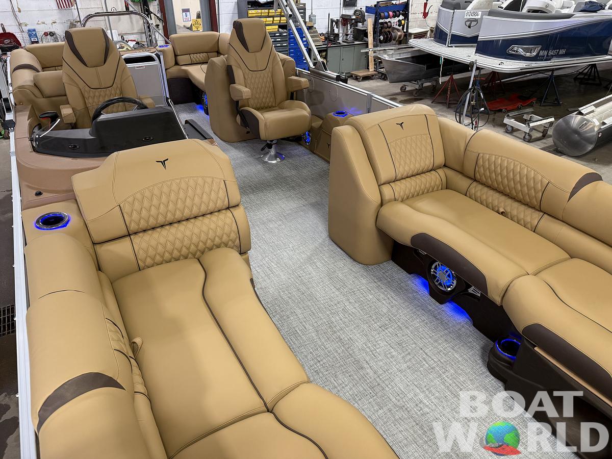 2025 Tahoe Pontoons Cascade 2385 Quad Lounge & Honda 4-Stroke EFI