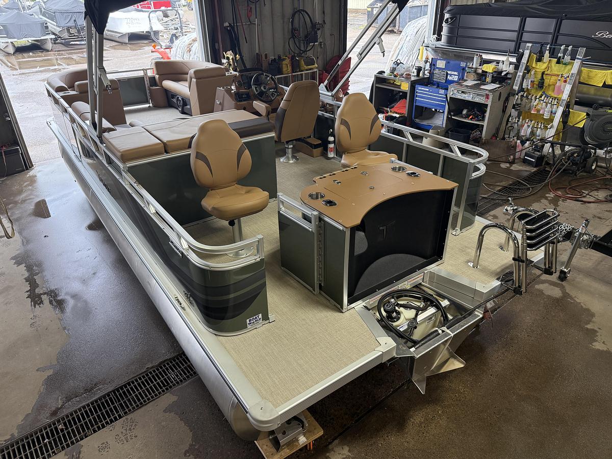 Used 2026 Tahoe Pontoons Sport 2385 Rear Fish & Honda 4-Stroke EFI