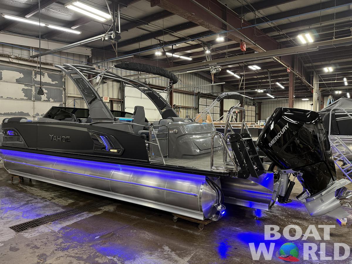 2026 Tahoe Pontoons Grand Tahoe 2585 Elite Windshield Tritoon & Mercury 400HP V10