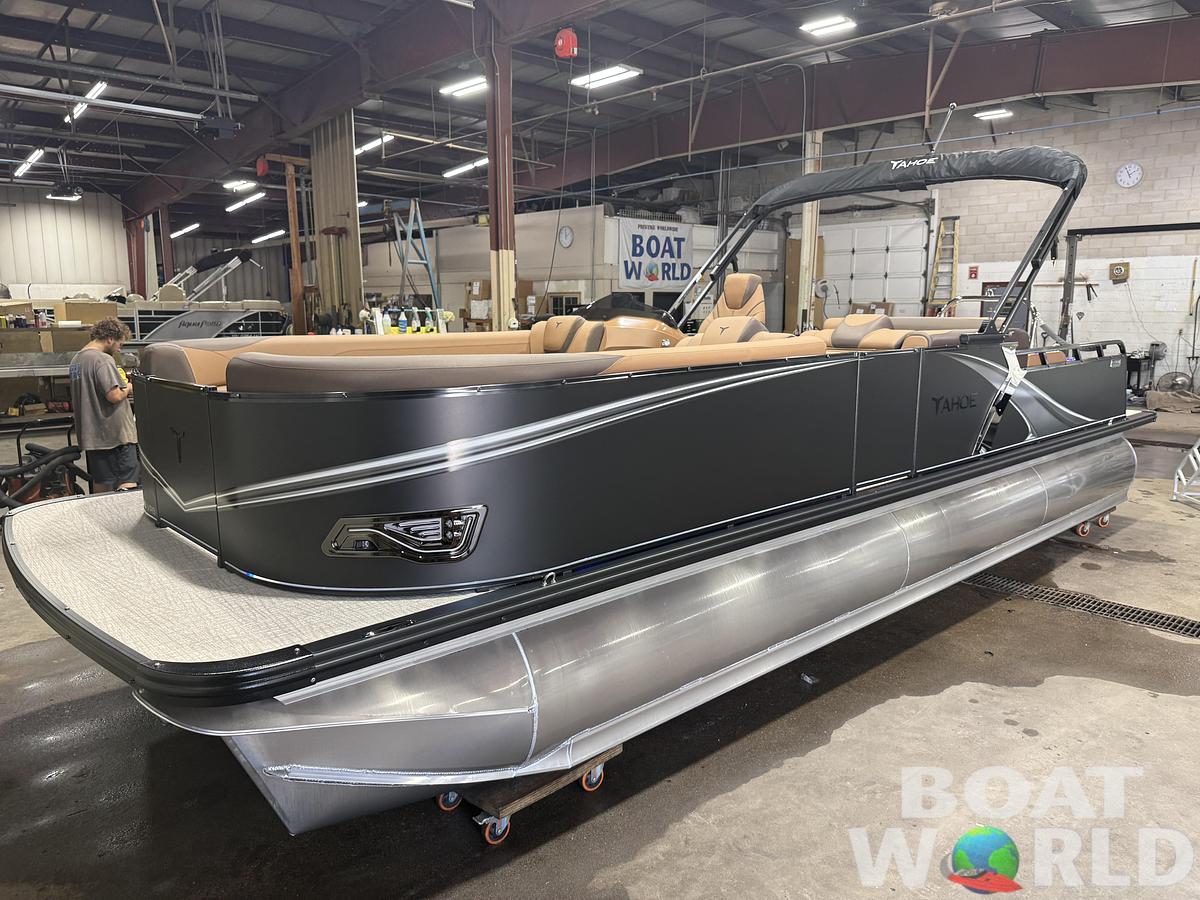 2027 Tahoe LTZ 300HP VRB 2585 Swingback Tritoon $74,995