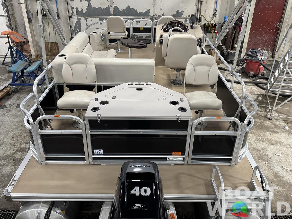 Used 2015 South Bay S20 Quad Fish Pontoon