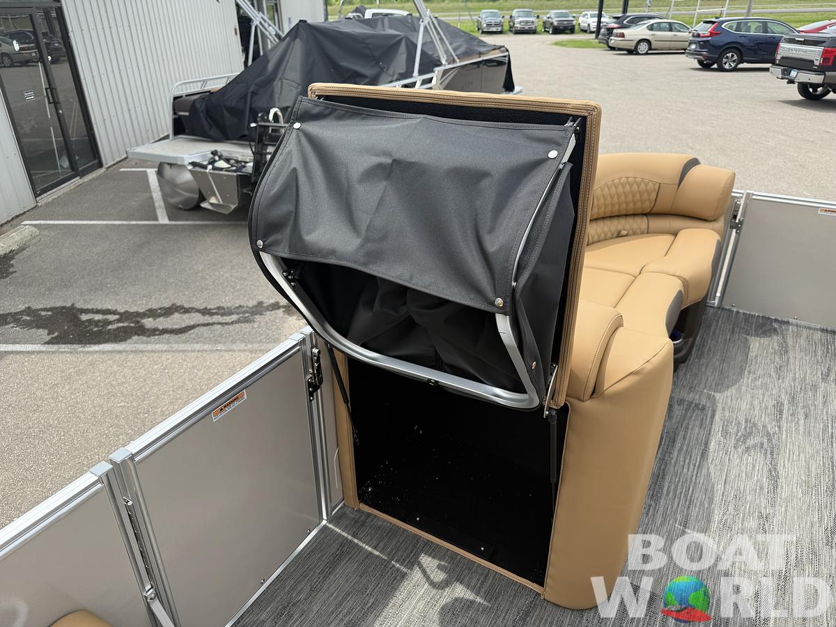 2025 Tahoe Pontoons Cascade 2385 Quad Lounge Shift Tritoon & Honda 4-Stroke EFI