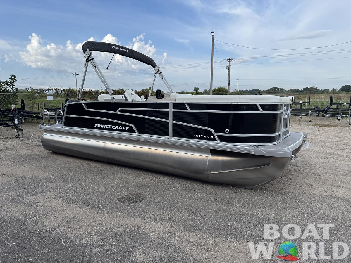 Used 2024 Princecraft Vectra 21 RL Dinette Swingback Pontoon