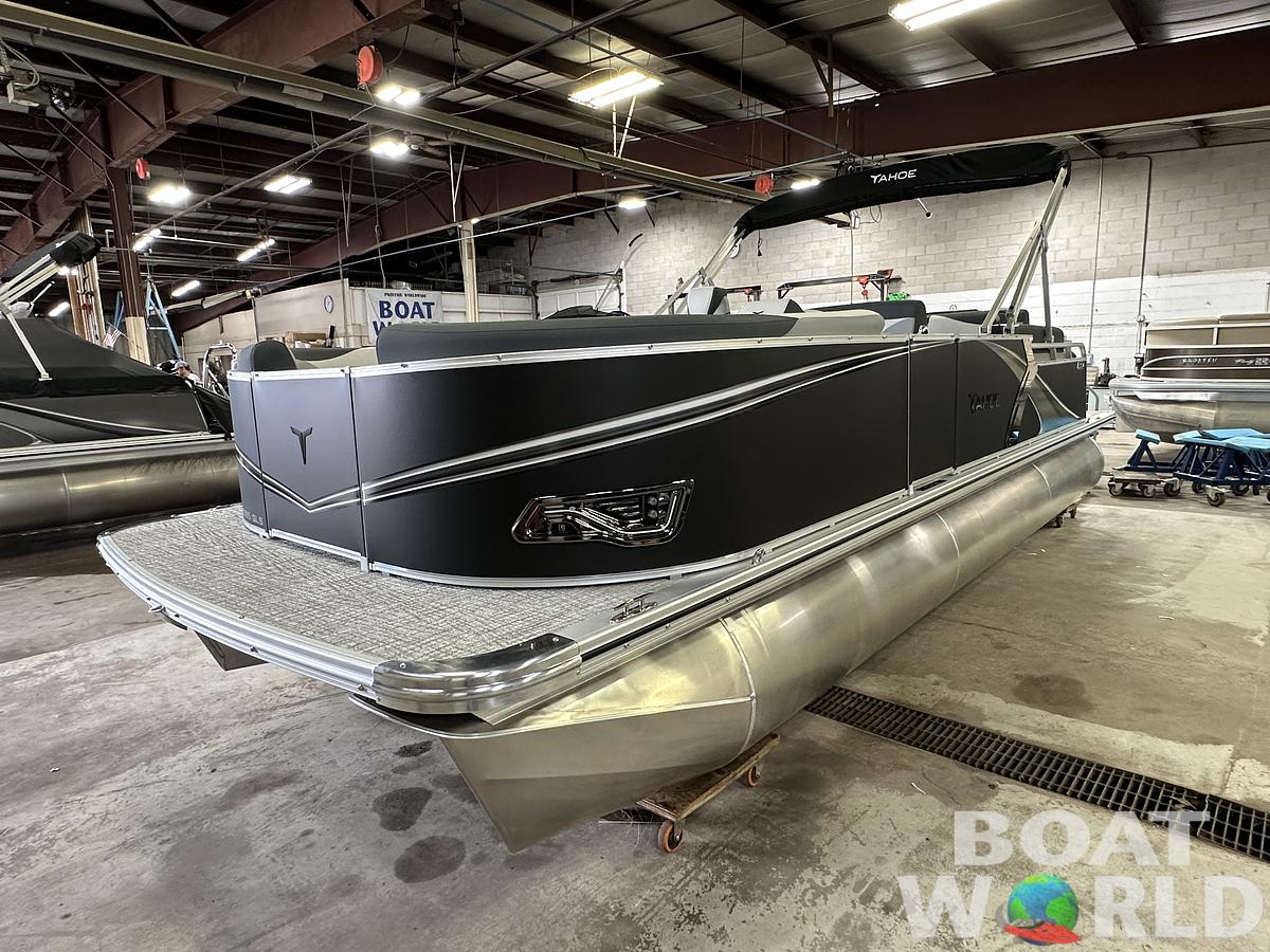 2025 Tahoe Pontoons LTZ 2385 Quad Lounge Shift Flip & Honda 4-Stroke EFI